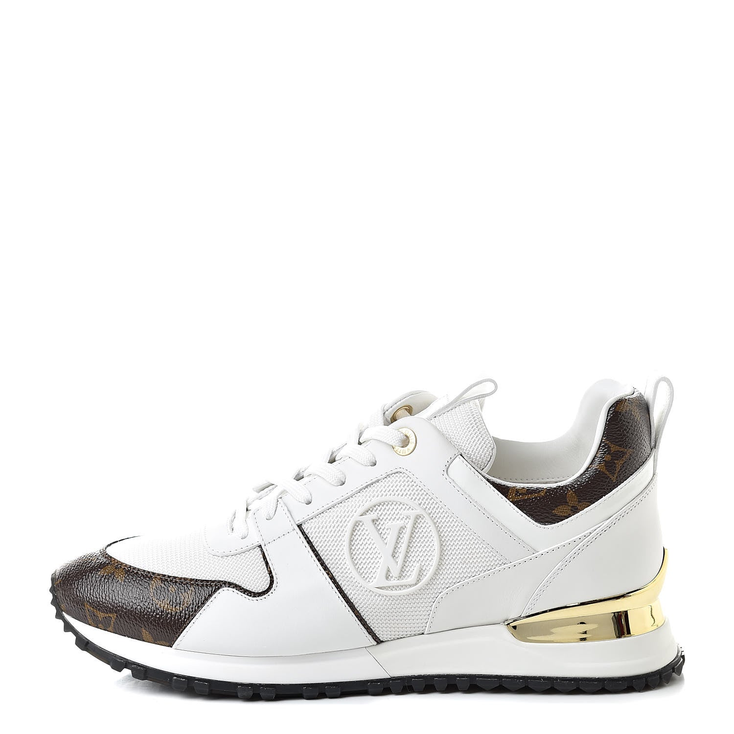 Louis Vuitton Calfskin Monogram Run Away Sneakers 40 White 1 of 10