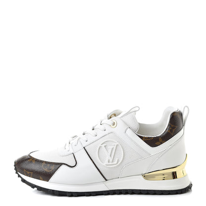 Louis Vuitton Calfskin Monogram Run Away Sneakers 40 White 1 of 10