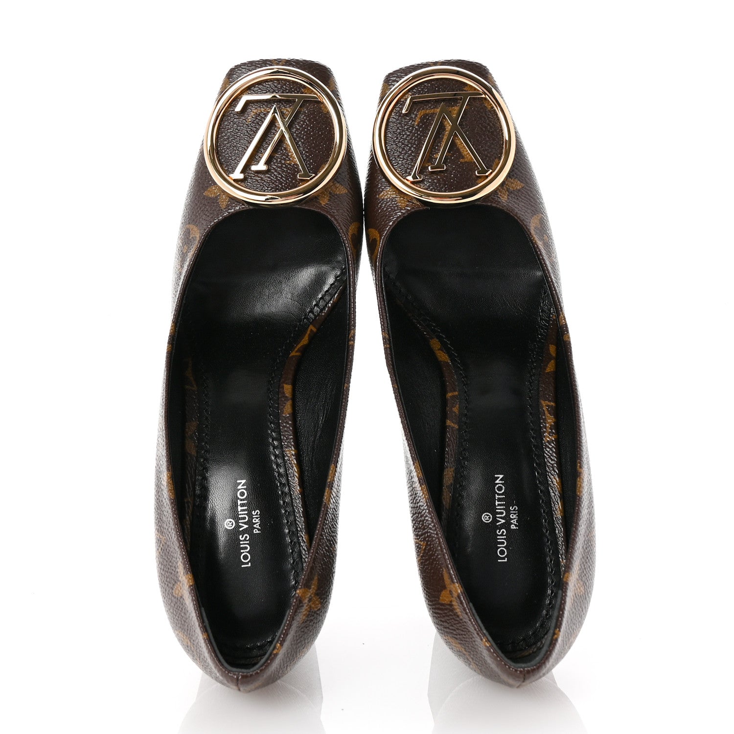 Louis Vuitton Monogram Madeleine Pumps 37.5 2 of 9
