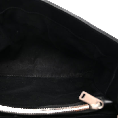 Saint Laurent Calfskin Y Quilted Monogram Medium Loulou Chain Satchel Black 5 of 11