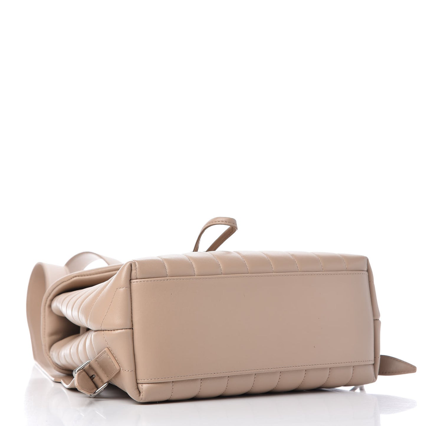 Calfskin Y Quilted Monogram Small Loulou Backpack Dark Beige