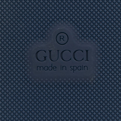 Gucci Canvas Logo Lace-Up Platform Espadrilles 37 Greggio Grege 8 of 8