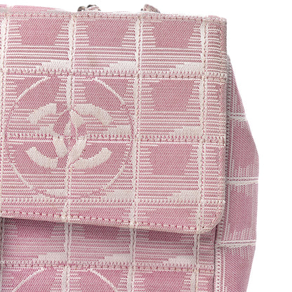 Chanel Nylon Medium Travel Flap Pink 25 of 25