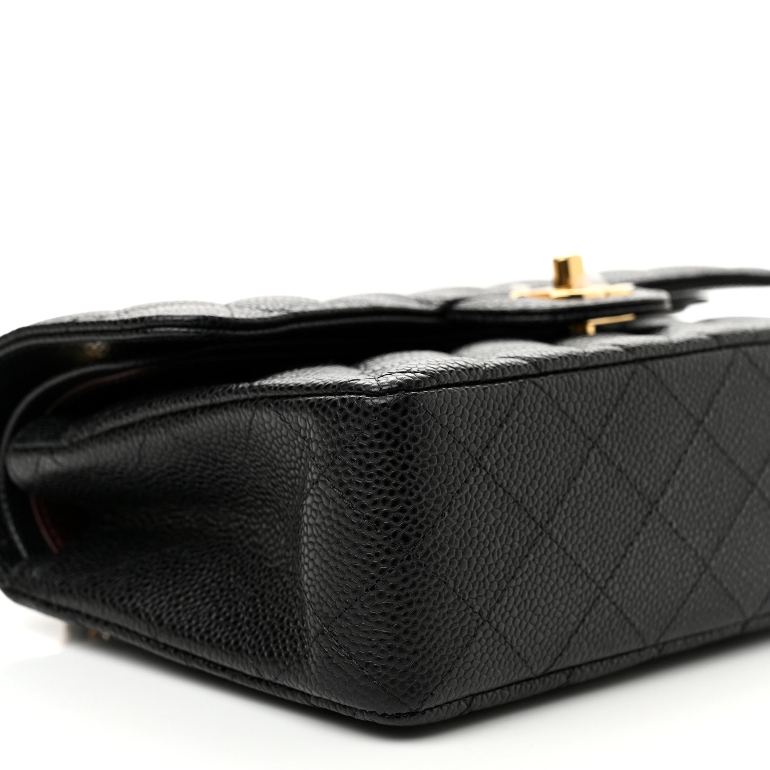 Chanel Caviar Quilted Small Double Flap Black 8 of 10