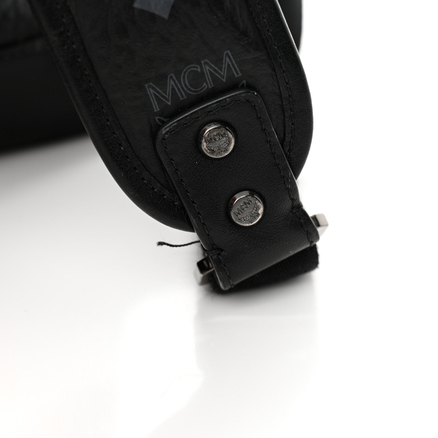 MCM Visetos Large Stark Backpack Black 13 of 16