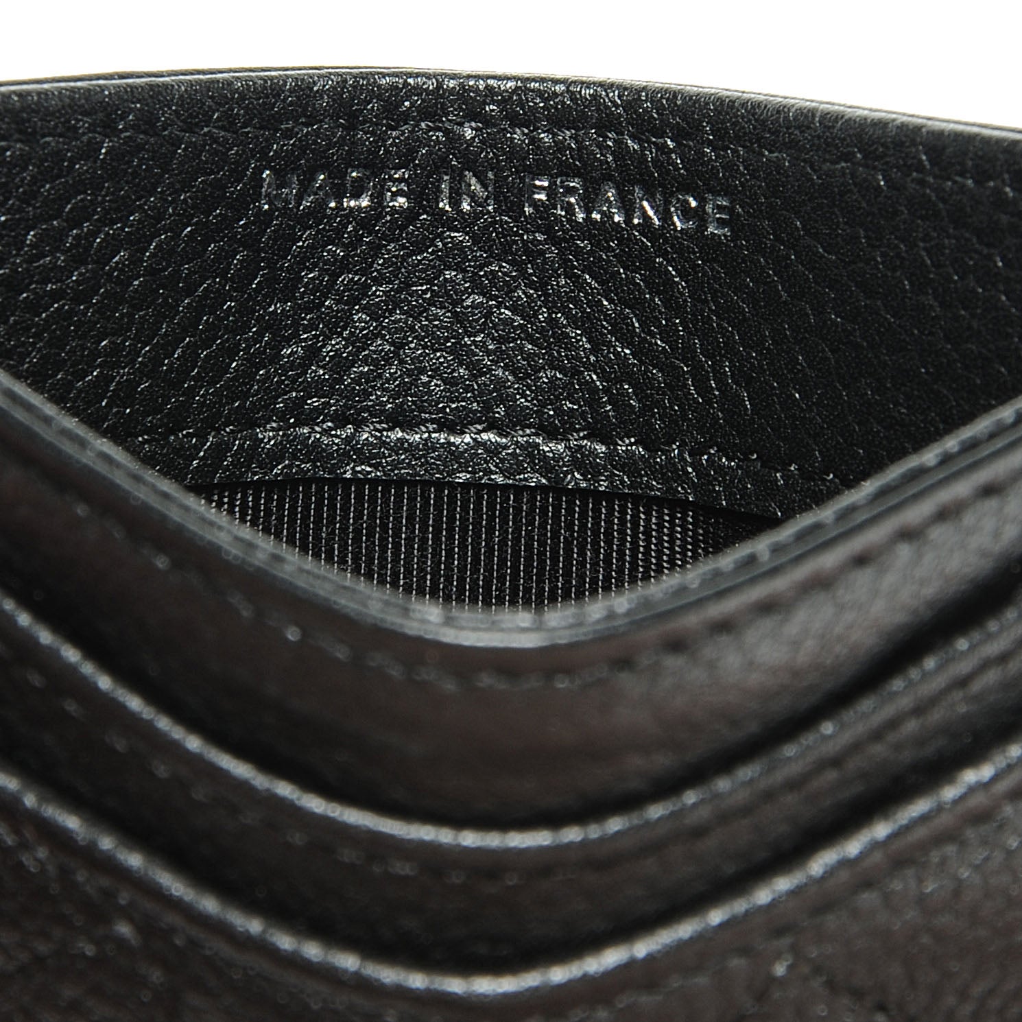 Chanel Caviar Quilted Card Holder Black 7 of 9