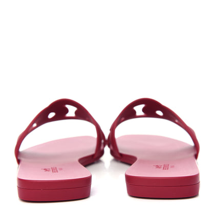 Hermes Rubber Aloha Sandals 38 Rose Baie 7 of 11