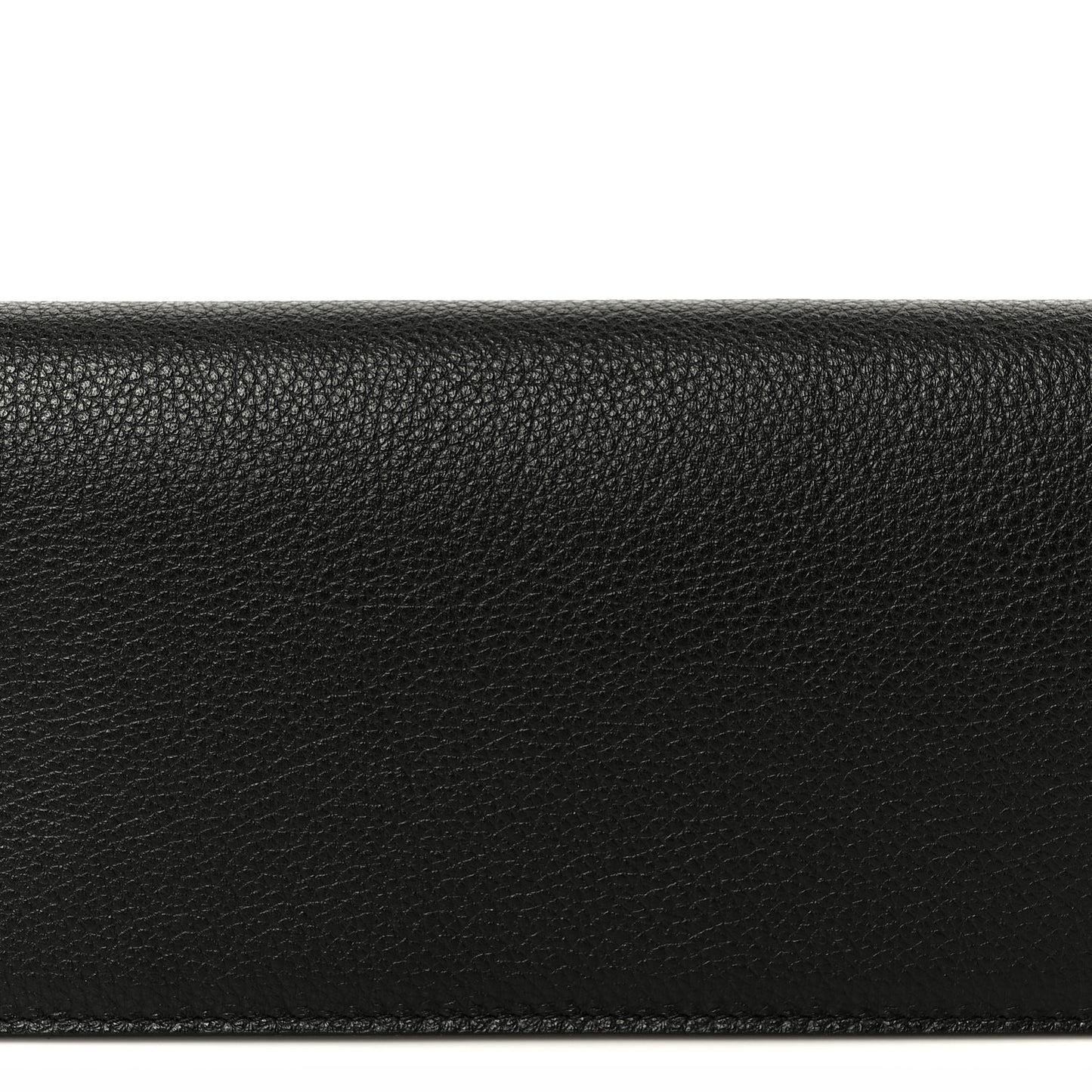 Calfskin Tiny Monogram Cassandre Wallet Black