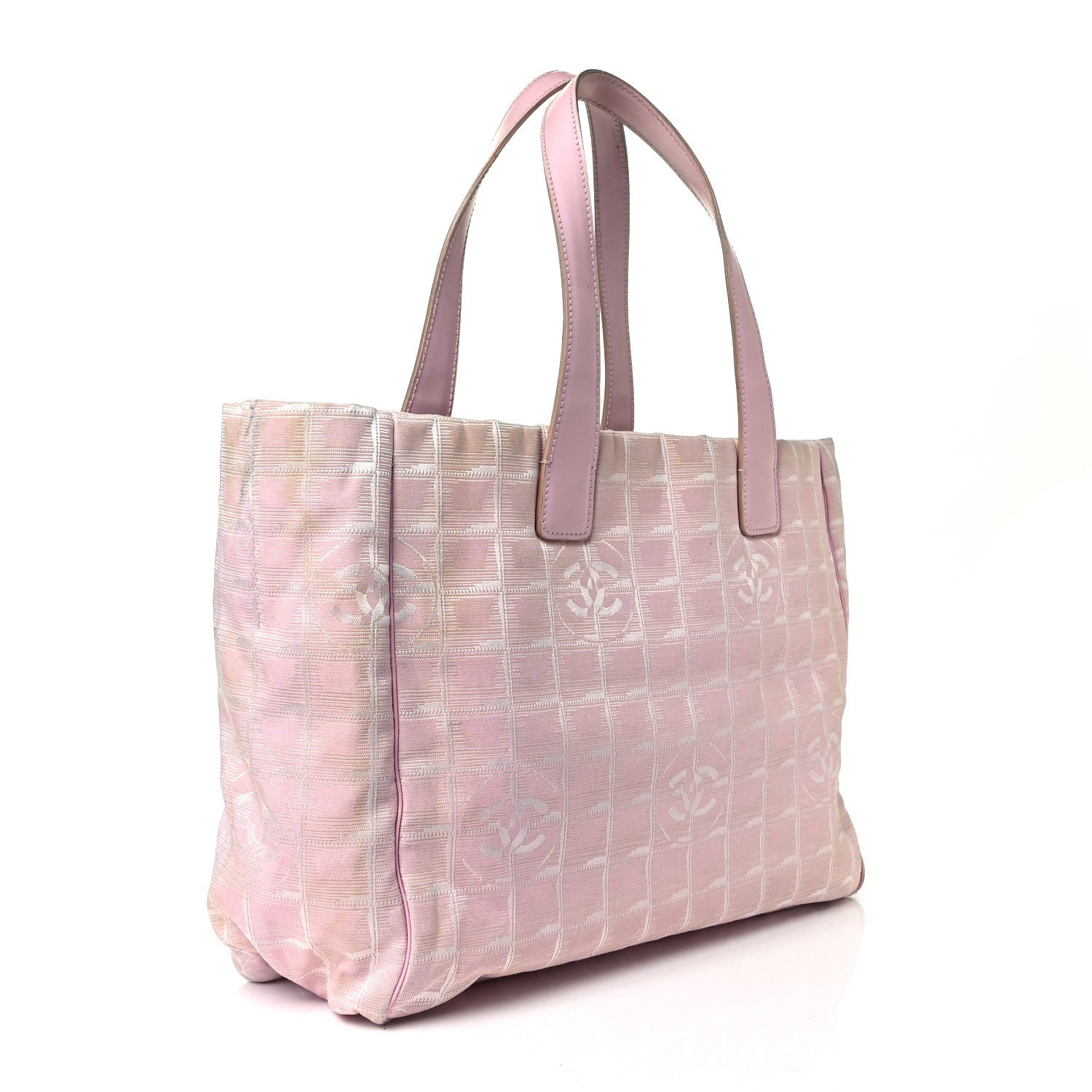 Chanel Nylon Medium Travel Tote Pink 2 of 8