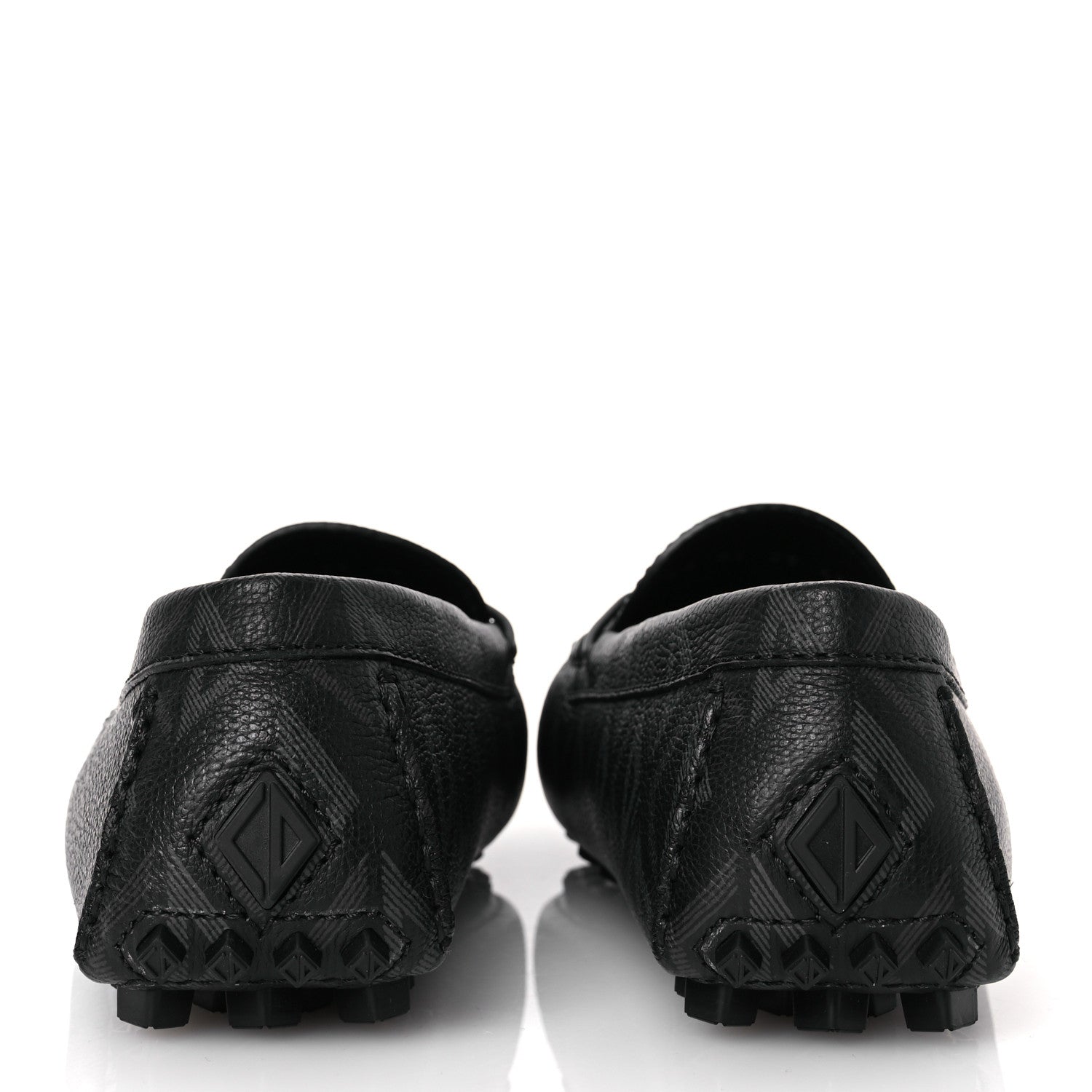 Christian Dior CD Diamond Odeon Driver Moccasins 43 Black 6 of 16