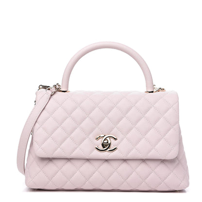 Chanel Caviar Quilted Small Coco Handle Flap Lilas Lilac 1 of 9