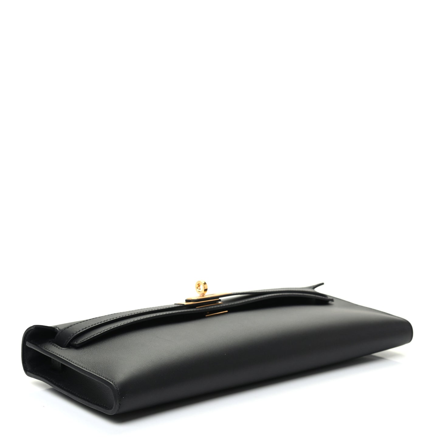 Swift Kelly Cut Clutch Pochette Black