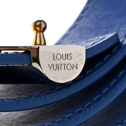 Louis Vuitton Epi 30mm LV Twist Belt 85 34 Denim 5 of 7
