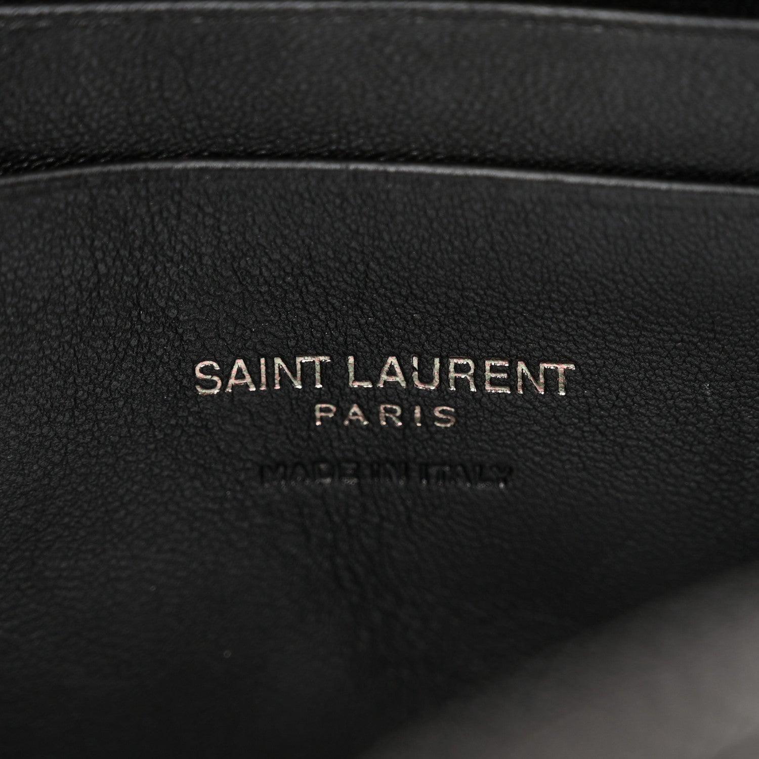 Saint Laurent Grain De Poudre Matelasse Monochrome Monogram Mini Lou Camera Bag Black 6 of 11