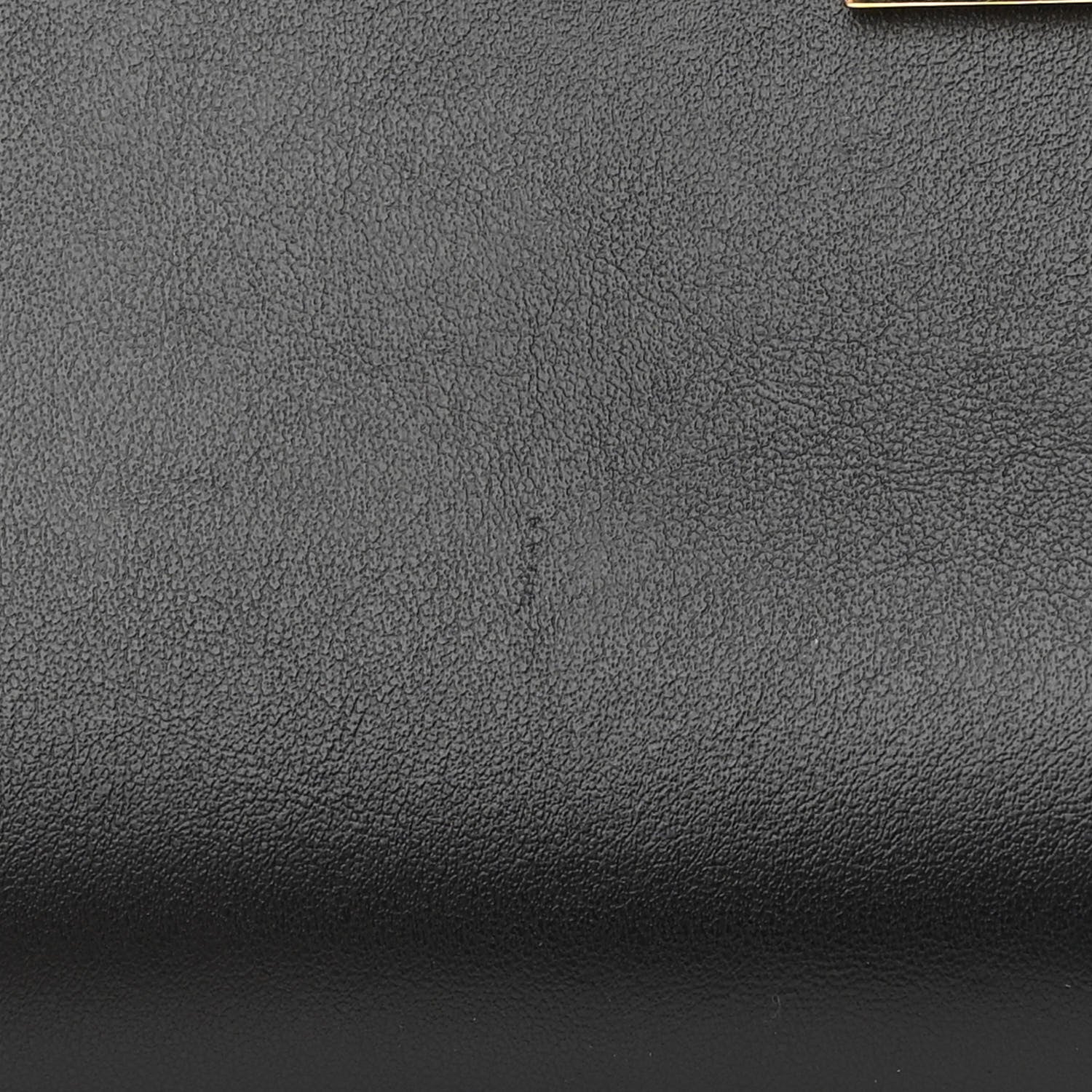 Saint Laurent Calfskin Monogram Baby Cabas Black 13 of 15