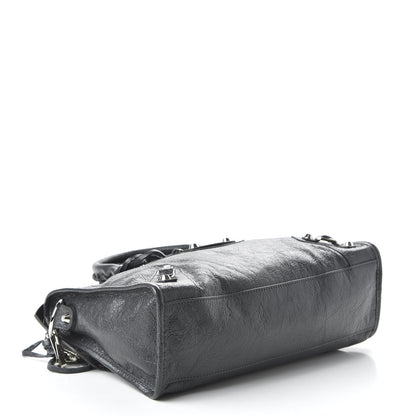 Balenciaga Agneau Classic Silver Hardware S City Gris Fossile 4 of 9