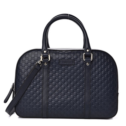 Gucci Microguccissima Medium Crossbody Bag Blue 1 of 11