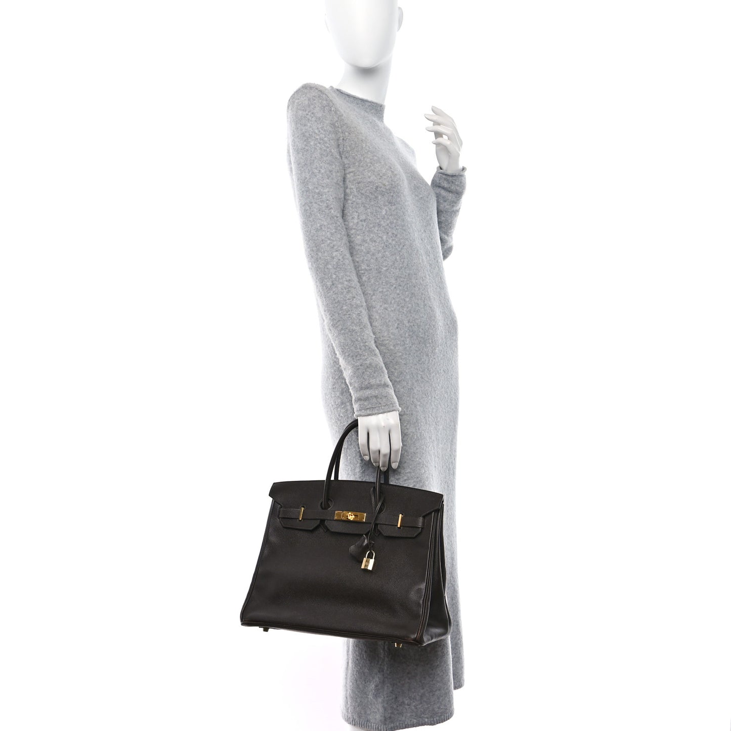 Courchevel Birkin 35 Chocolate