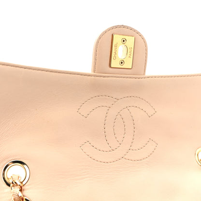 Chanel Jersey Quilted Small Coco Sailor Flap Beige Navy 13 of 17