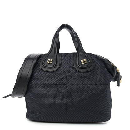 Givenchy Nylon Quilted Calfskin Small Nightingale Navy 1 of 10