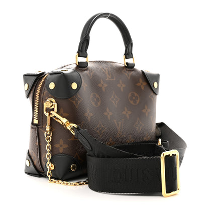 Louis Vuitton Monogram Petite Malle Souple Black 3 of 10