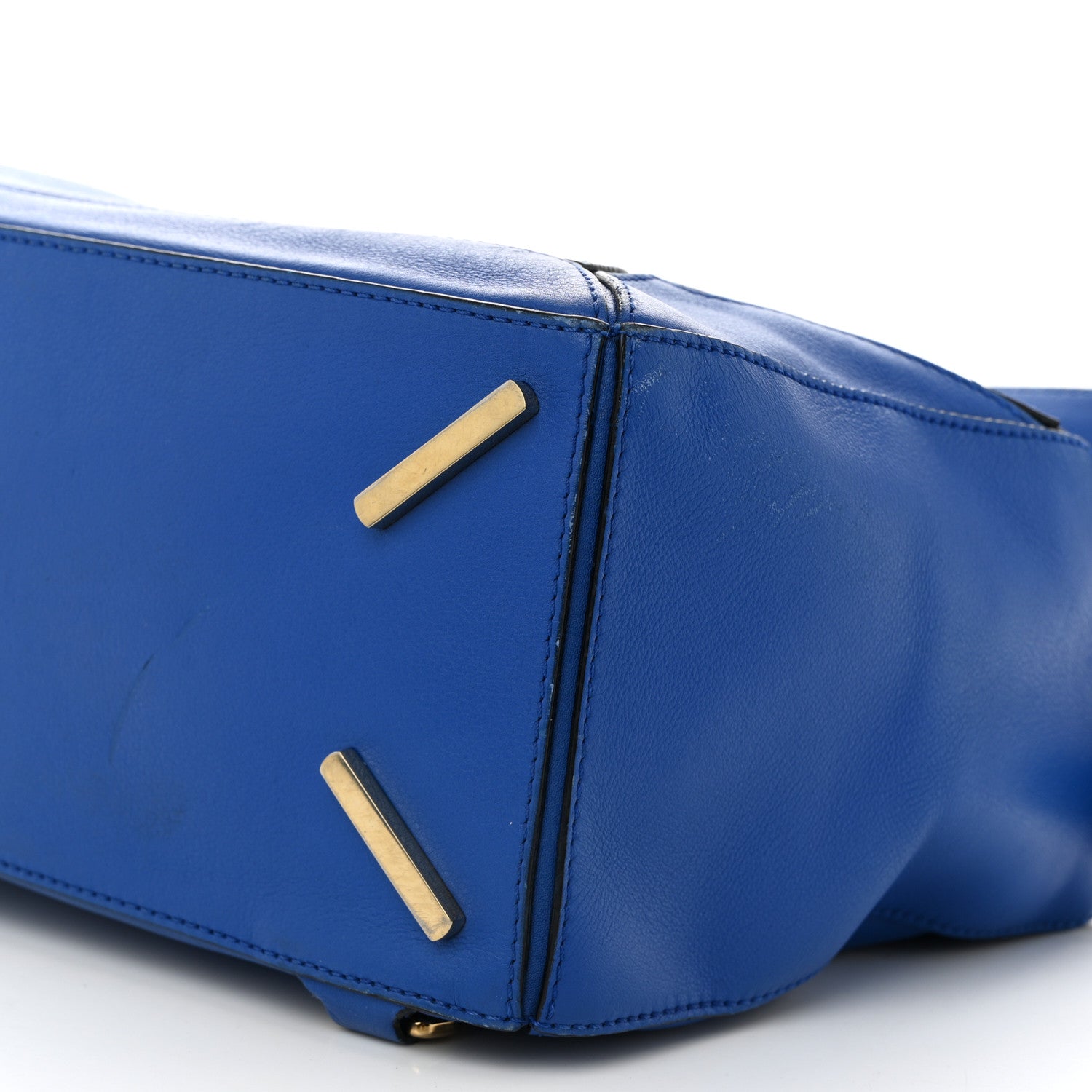 Loewe Calfskin Medium Puzzle Bag Electric Blue 10 of 12