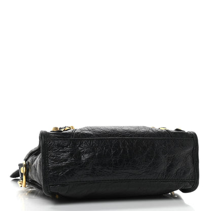 Balenciaga Agneau Giant 12 Gold Hardware Mini City Black 4 of 13