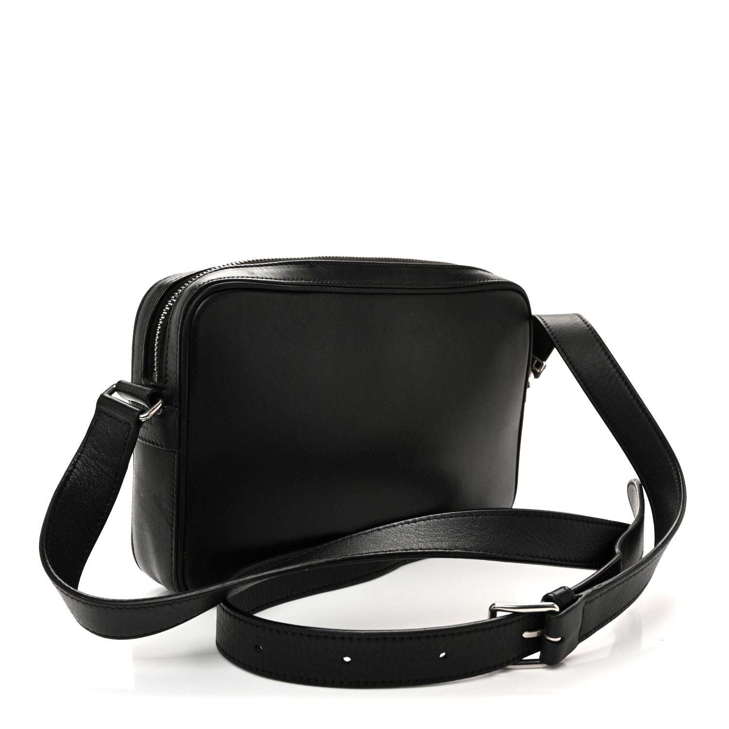 Celine Smooth Calfskin Medium Messenger Bag Black 3 of 12