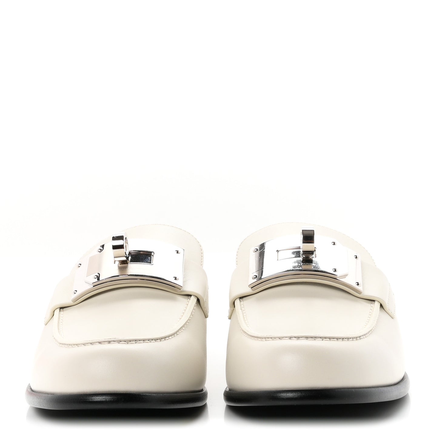 Calfskin Iota Mules 39 White