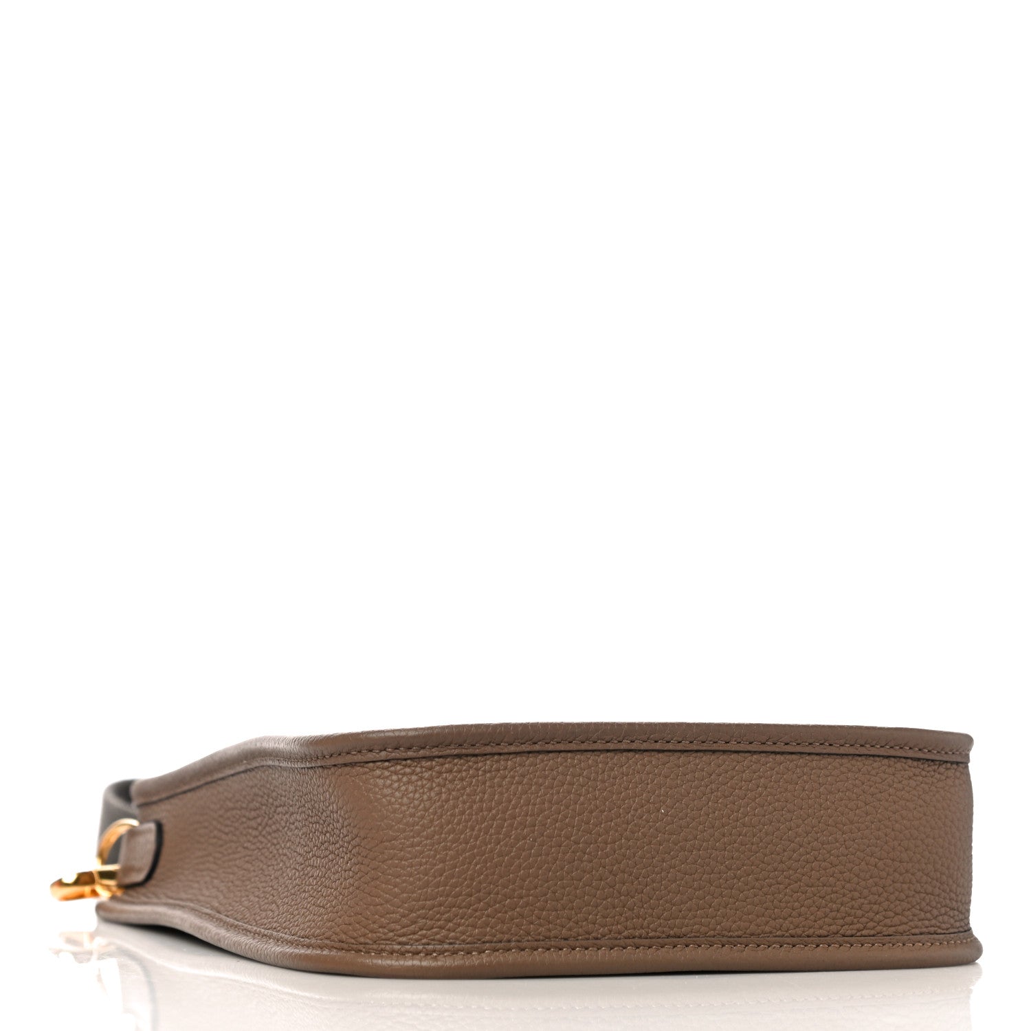 Hermes Taurillon Clemence Amazone Evelyne TPM Beige De Weimar Gris Etain 4 of 10