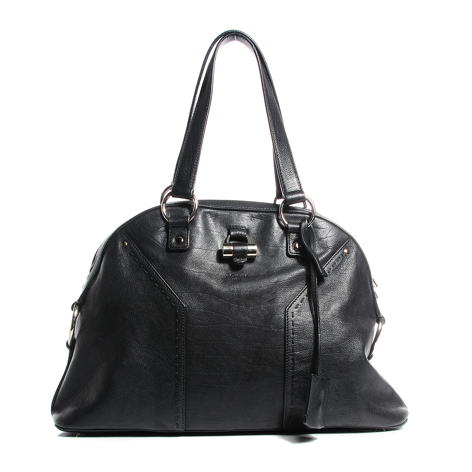 Saint Laurent Calfskin Large Muse Black 1 of 9