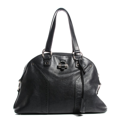 Saint Laurent Calfskin Large Muse Black 1 of 9