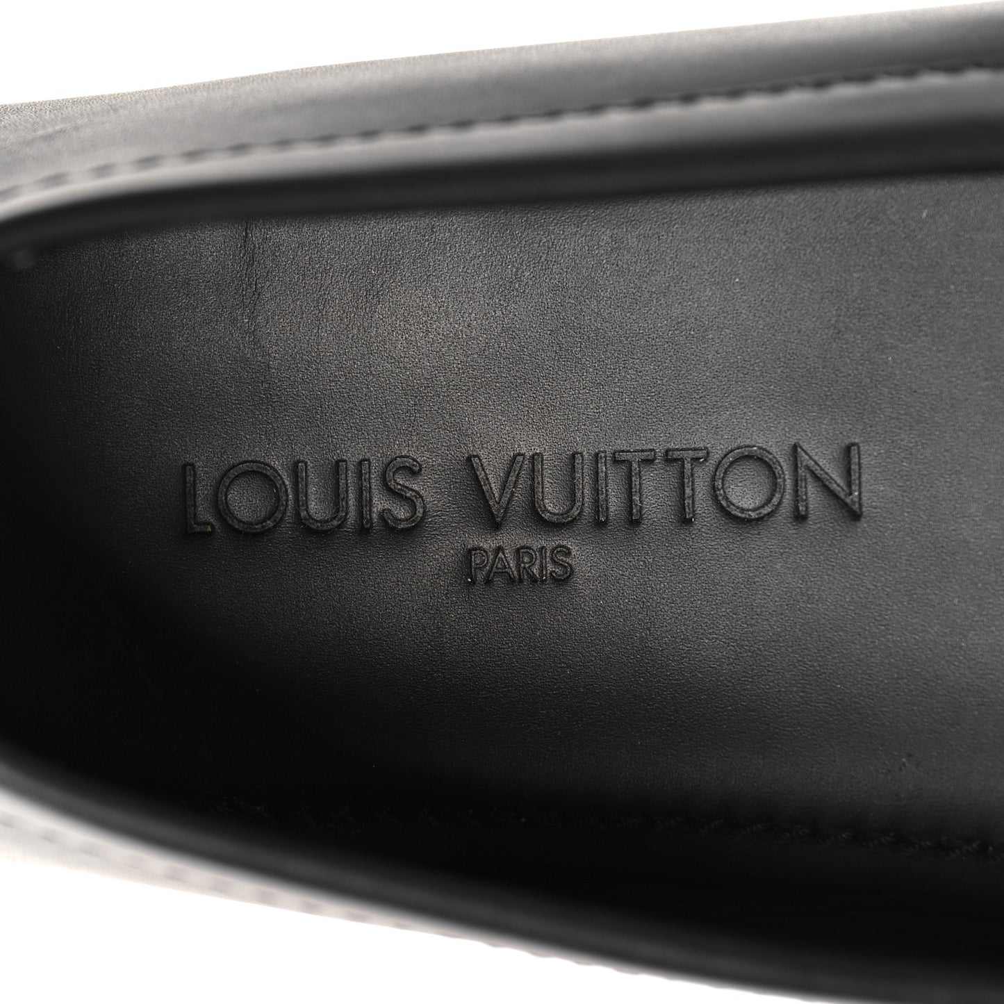 Calfskin Mens Monte Carlo Car Shoe Moccasin Loafers 10.5 Black