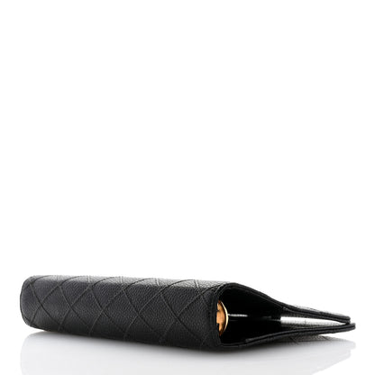 Chanel Caviar Quilted CC Ring Agenda Planner Black 4 of 10