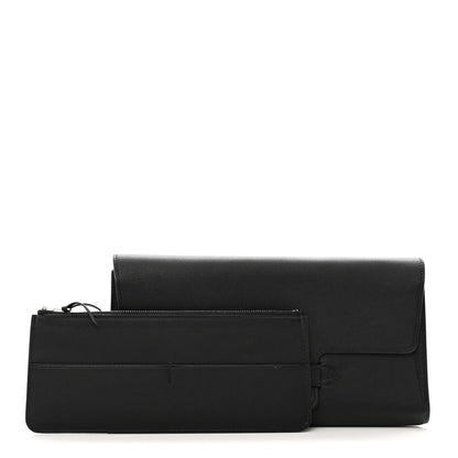 Hermes Evergrain Spiraket Travel Wallet Black 3 of 8