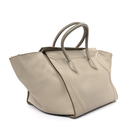 Celine Smooth Calfskin Medium Phantom Luggage Taupe 3 of 11