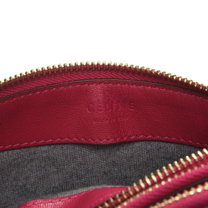 Celine Lambskin Small Trio Crossbody Bag Fuchsia 7 of 11