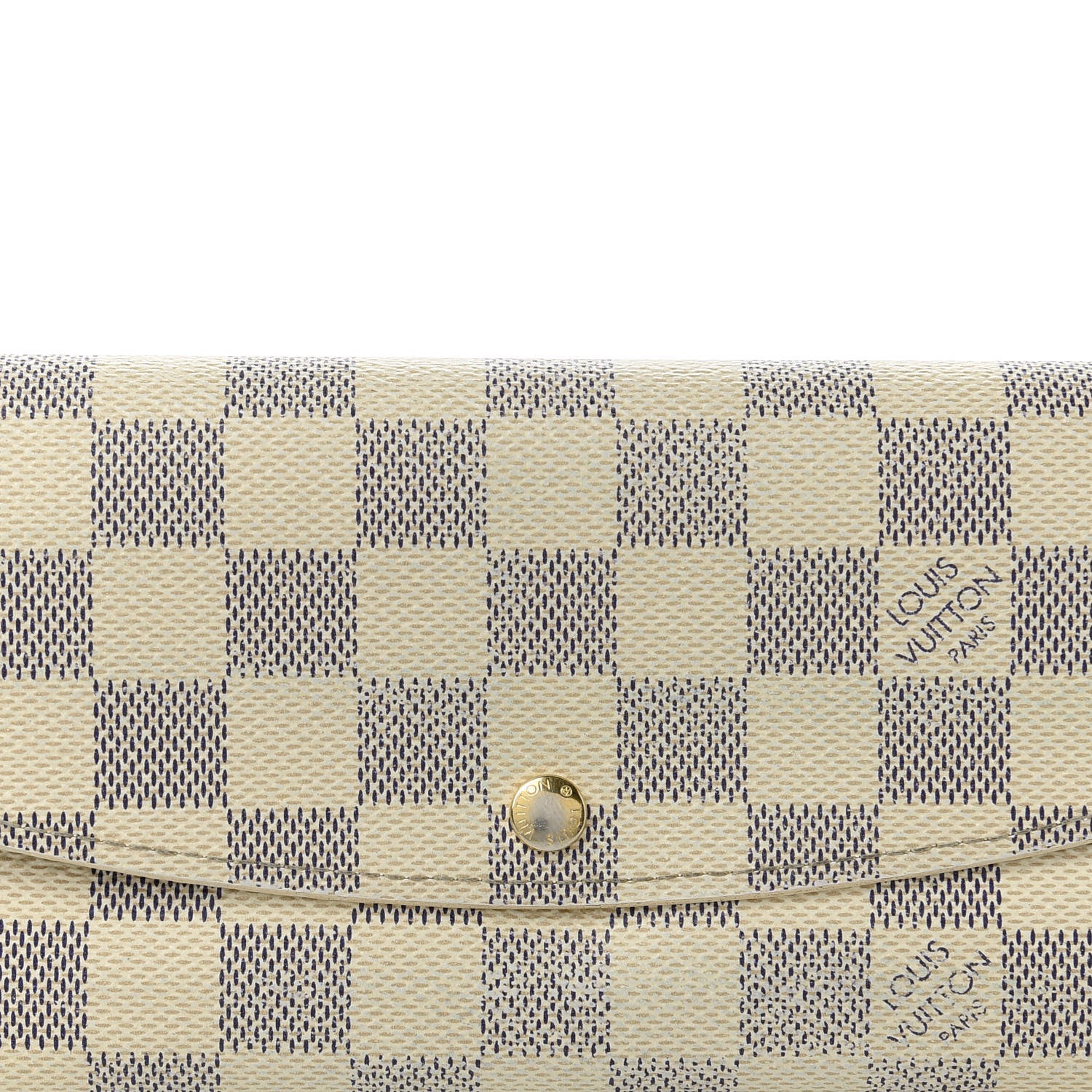 Louis Vuitton Damier Azur Emilie Wallet 10 of 12