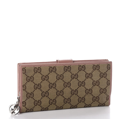 Gucci Monogram Twins Continental Wallet Dark Cipria 2 of 8
