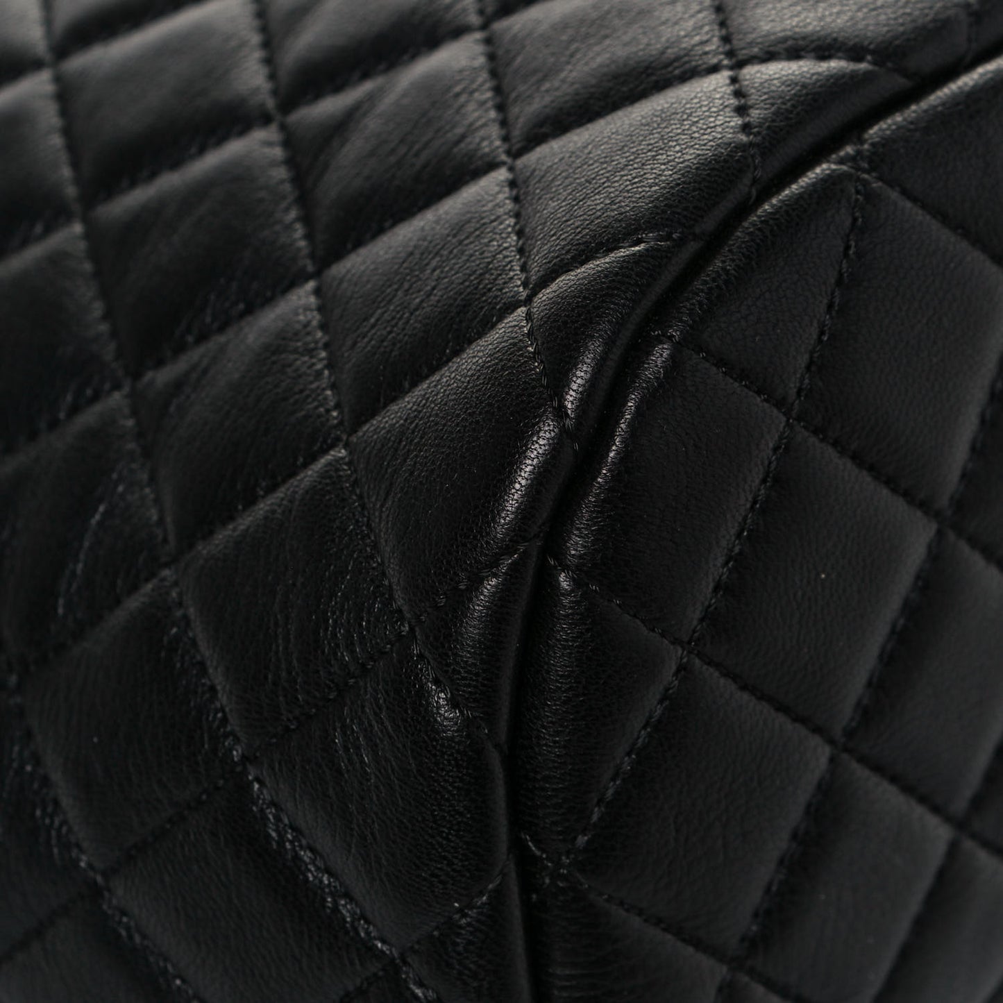 Lambskin Quilted Small Urban Spirit Backpack Black