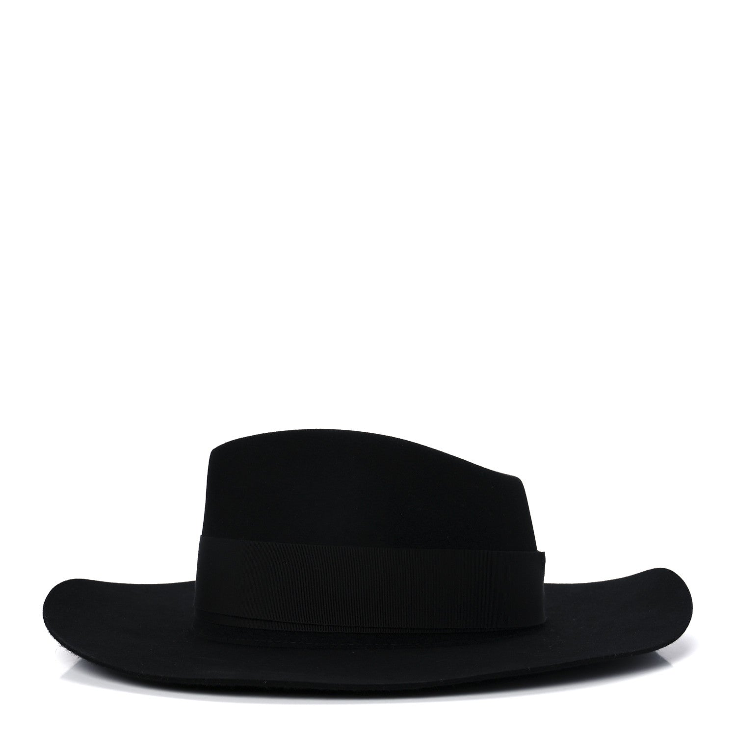 Hermes Rabbit Felt Faubourg Love Hat 57 Black 3 of 13