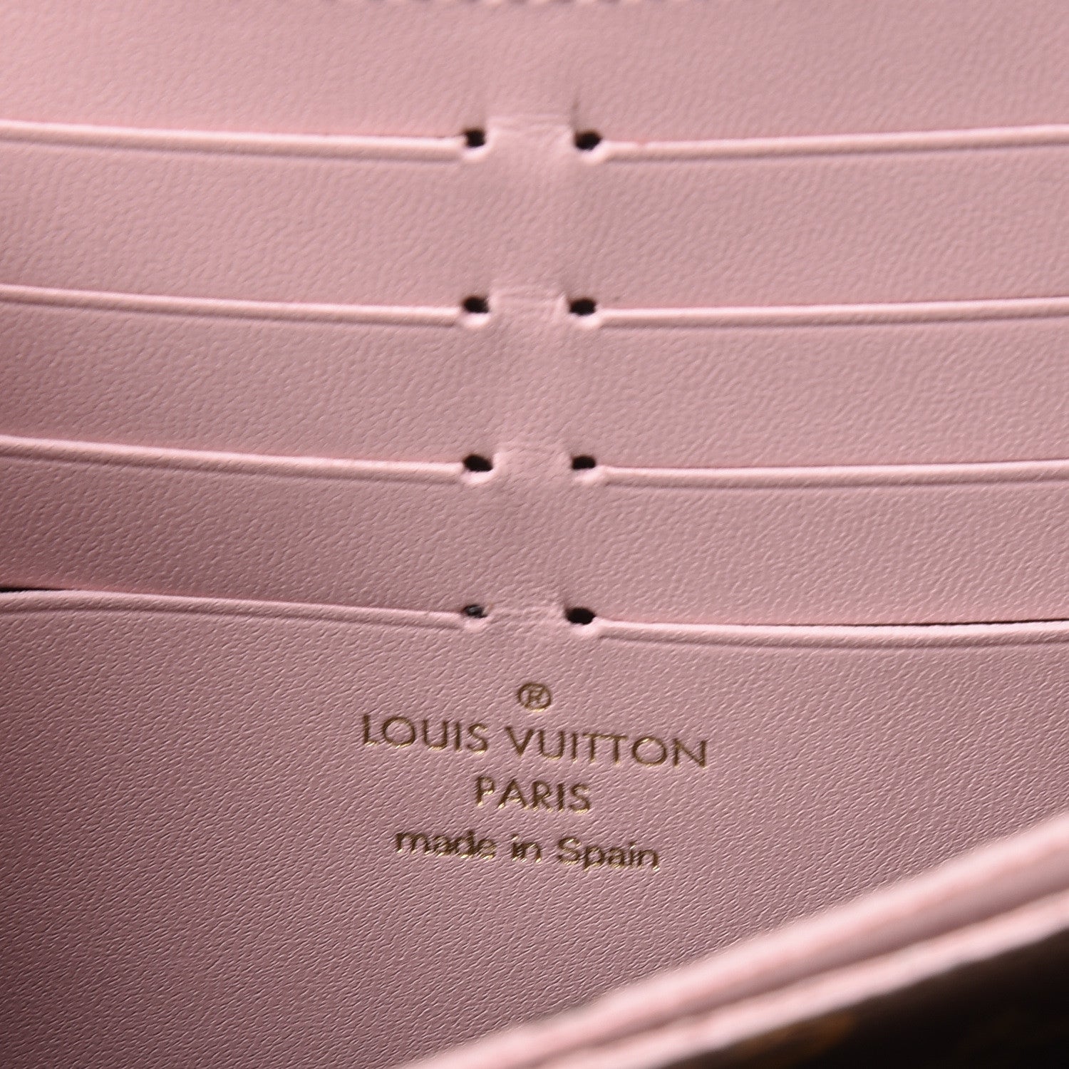 Louis Vuitton Monogram Flore Wallet Rose Ballerine 6 of 8