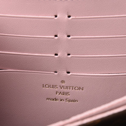 Louis Vuitton Monogram Flore Wallet Rose Ballerine 6 of 8