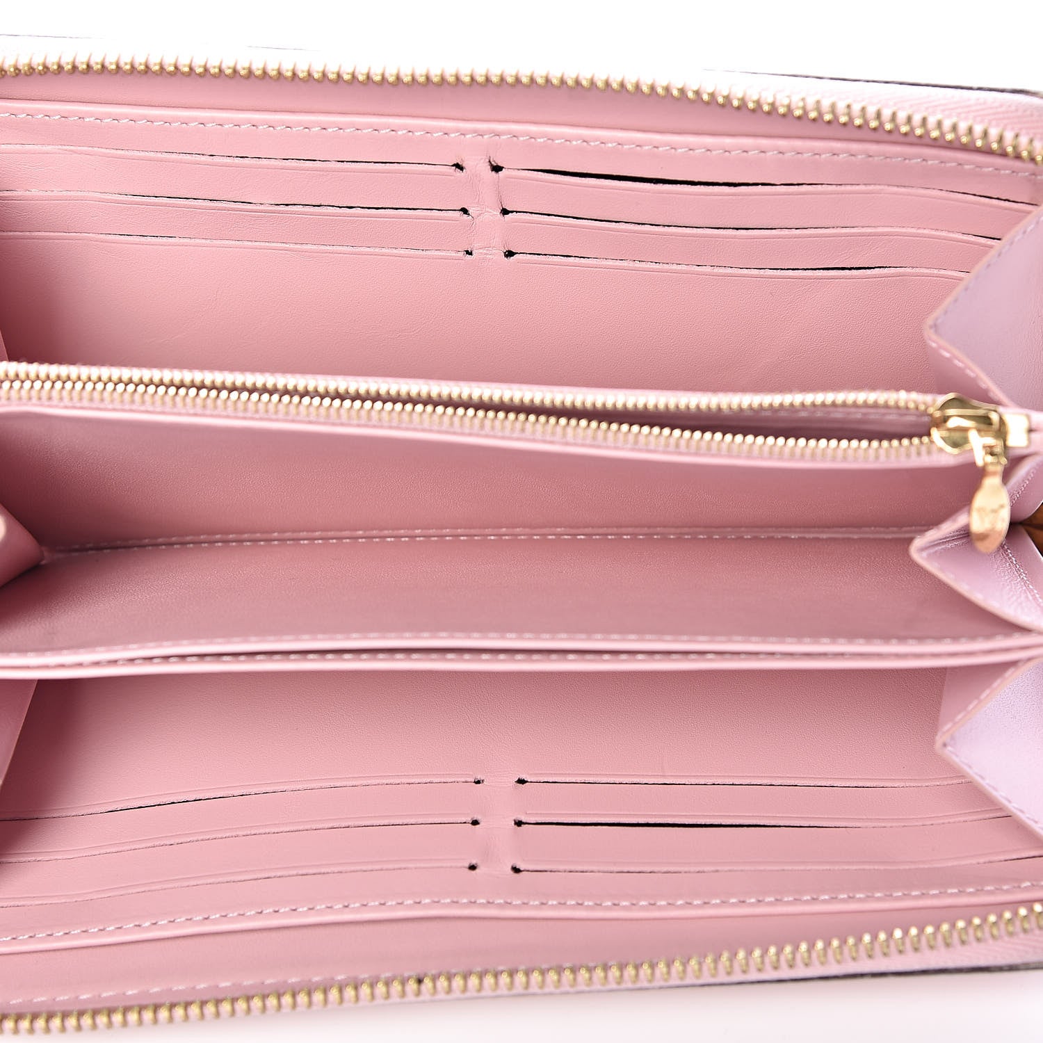 Louis Vuitton Vernis Zippy Wallet Rose Ballerine 5 of 13