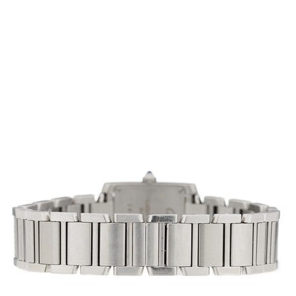 Cartier Stainless Steel 20mm Tank Francaise Quartz Watch 3 of 4