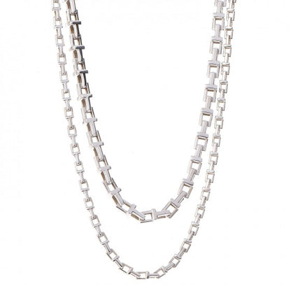 Tiffany Sterling Silver Interchangeable T Chain Necklace 1 of 9