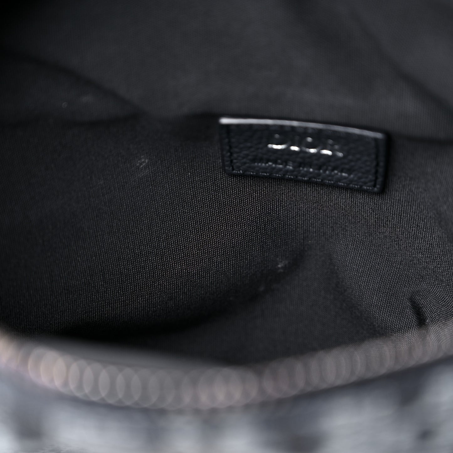 Oblique Mens Saddle Bag Blue