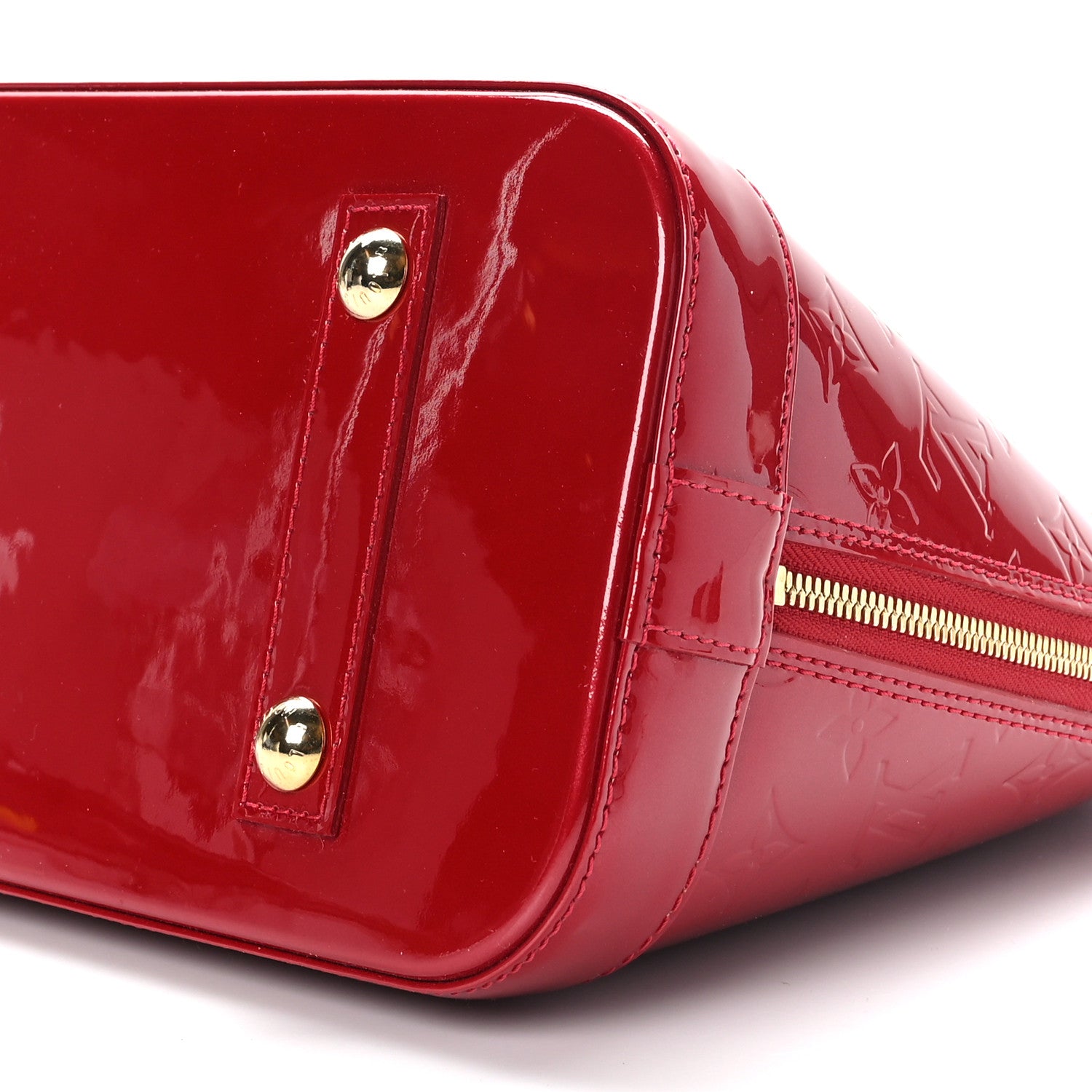 Louis Vuitton Vernis Alma PM Pomme D'Amour 8 of 8