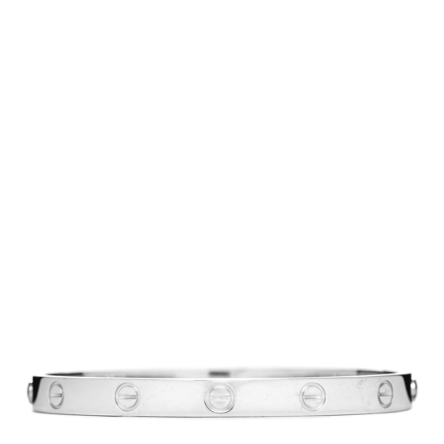 18K White Gold LOVE Bracelet 18