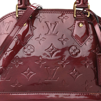 Louis Vuitton Vernis Alma BB Magenta 8 of 10